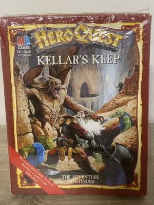 HeroQuest Kellar's Keep επέκταση, sealed