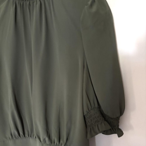 Dorothy Perkins olive blouse like new, size XL