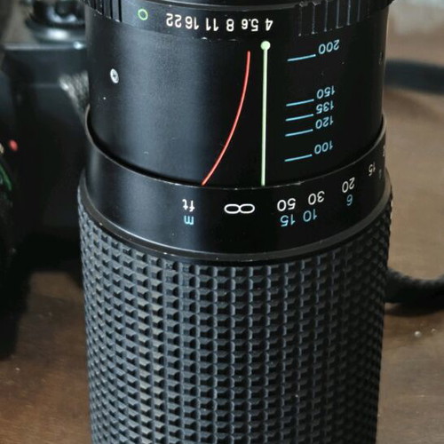 Canon T50 camera used, official 1984 Olympic Games model