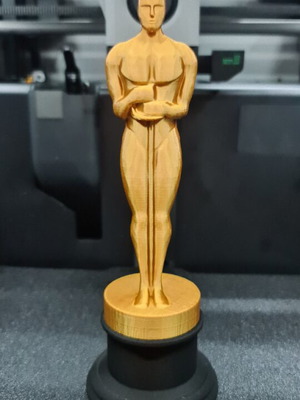 Χειροποίητο αγαλματίδιο τύπου Oscar 3D printed premium edition καινούργιο