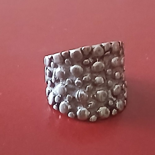 Large 925 silver ring, 18mm, 10 grams