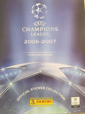 Άλμπουμ Champions League 2006-2007 Panini με Ολυμπιακό