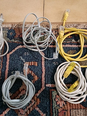 Cables used, various types