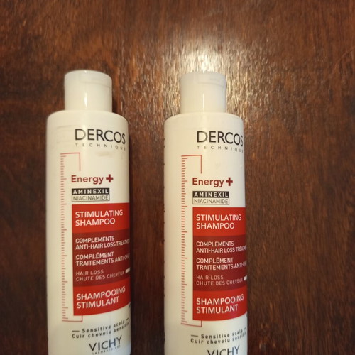 Dercos Aminexil Energy+ shampoo set of 2, new