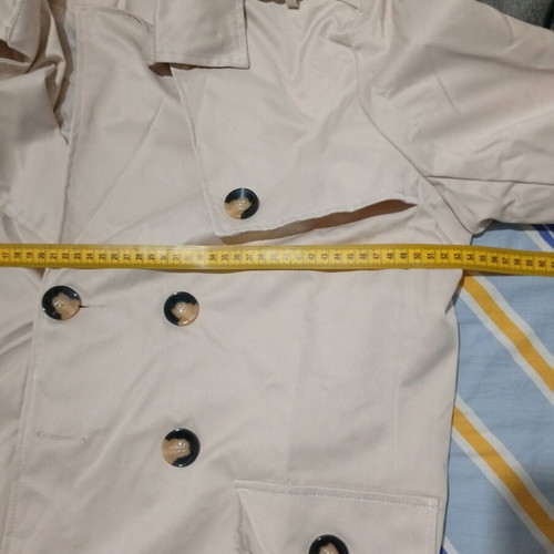 Unisex spring trench coat new, size M