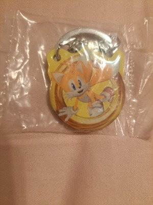 UHU × Sonic collectible keychain new