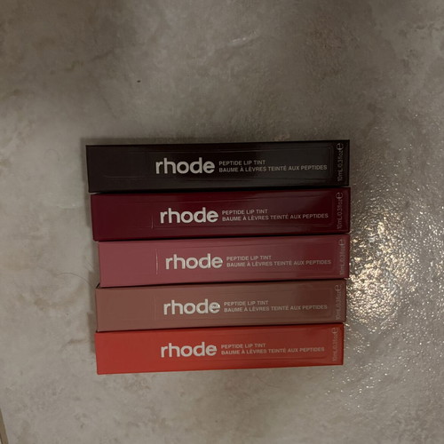 Rhode Peptide Lip Tints new and unused