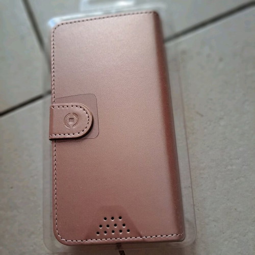 Universal wallet case pink up to 6.1 inches open packaging new