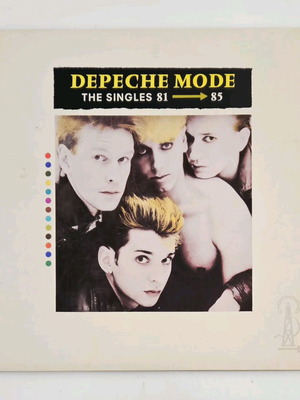 Depeche Mode The Singles 81/85 βινύλιο LP μεταχειρισμένο, ελληνική έκδοση 1985
