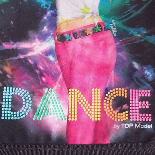 Top Model Dance school pencil case used, three compartments