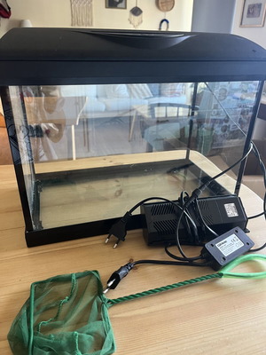 Riviera 40 Aquarium used with LED light and corner filter