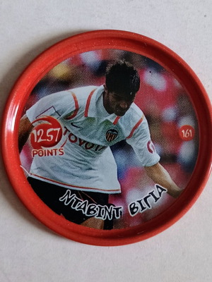 David Villa Valencia collectible metal cap used