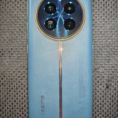 Realme 12 Pro+ 5G smartphone used, 12GB RAM, 512GB storage, Submarine Blue