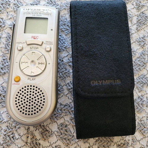 Olympus VN-3600 digital recorder like new, functional