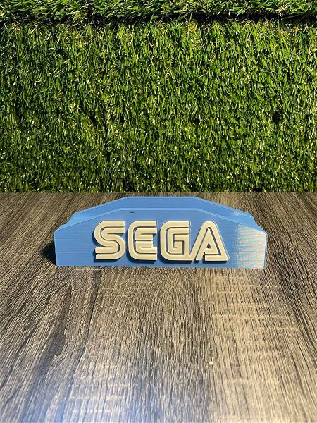  3D printed vasi konsolas Sega GameGear (Sega GameGear Stand)