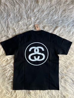 Stussy SS Link Tee new, sizes M and L, black