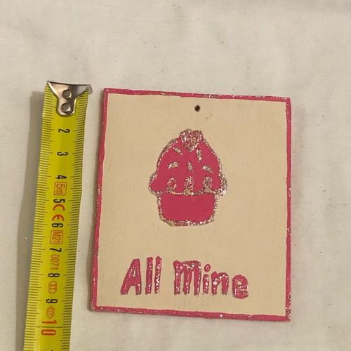 Handmade wall hanging like new