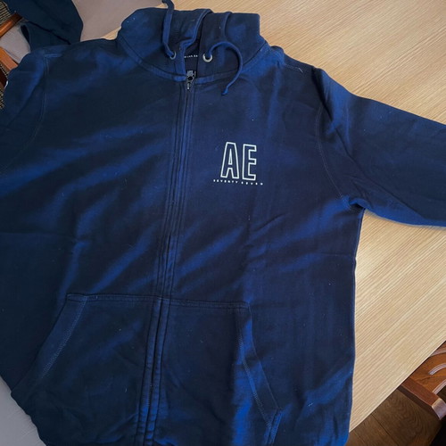 American Eagle cardigan used, blue, size L