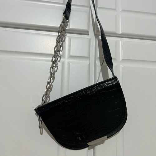 Zara shoulder bag like new, black
