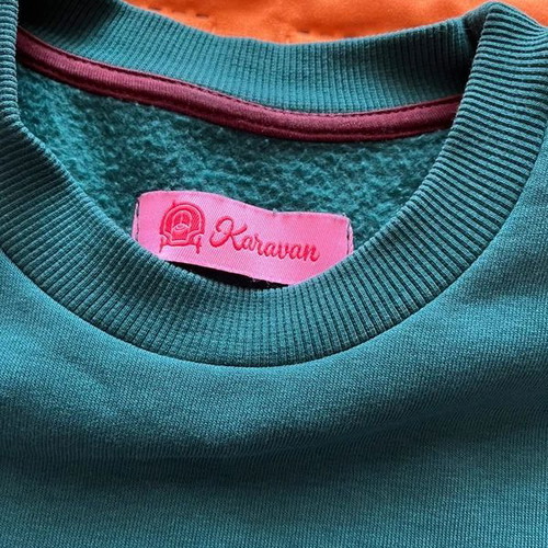 Karavan sweatshirt like new, green, one size