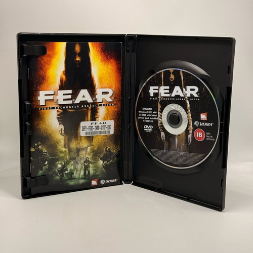 Fear PC game used, action adventure