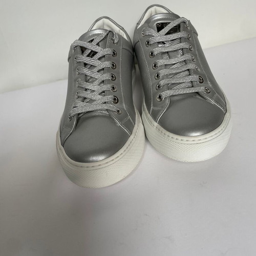 MCM leather sneakers gray like new, size EU 37