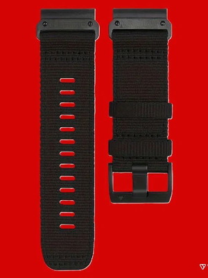 Quickfit 22mm OEM Nylon Strap for Garmin Fenix 5/6/7/8 New, Black