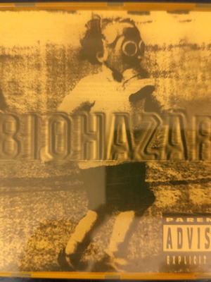 Biohazard State of the World Address CD used with cracked plastic and scratch