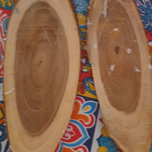 Handmade paintings like new, 20 cm height, wood