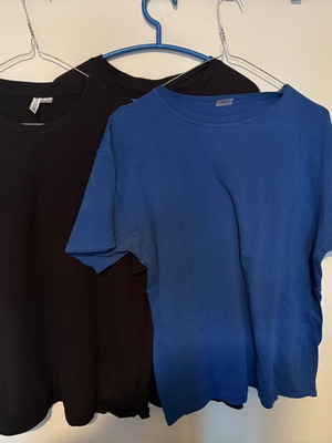 T-shirts pack of 3 used, size M, black and blue
