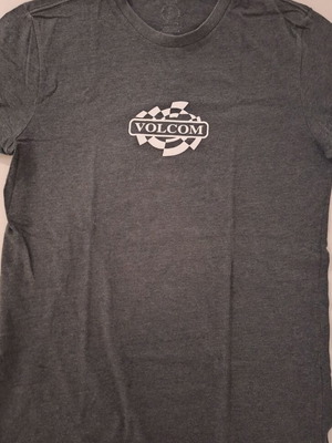 Volcom κοντομάνικο μπλουζάκι σαν καινούργιο, γκρι μελανζέ