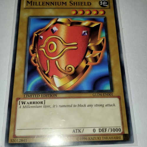 Millennium Shield Yu-Gi-Oh! card, common rarity, near mint