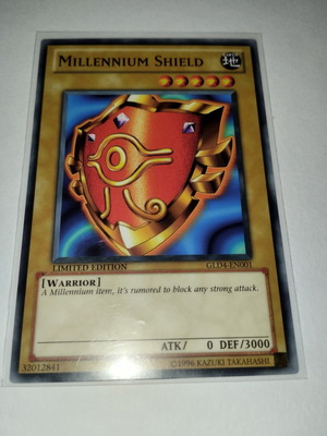 Millennium Shield Yu-Gi-Oh! card, common rarity, near mint