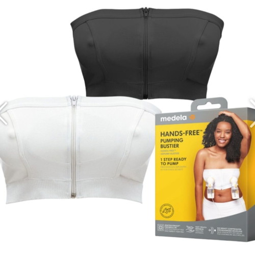Medela Hands-Free Pumping Bustier like new, small, white