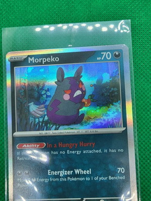 Morpeko Holo 121/182 Paradox Rift Pokemon Card new