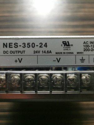 Mean Well NES-350-24 350W τροφοδοτικό switching σαν καινούργιο