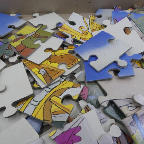 Assim Toys Puzzle 77 Pieces used Walt Disney Romantic