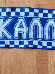 PAE Kallithea Double-Sided Scarf, authentic, like new