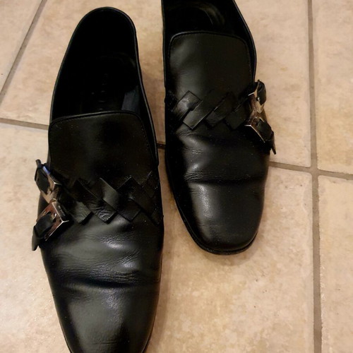 Cesare Paciotti men's dress shoes like new, size 43, black