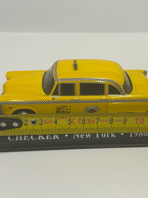 DeAgostini TAXI Checker New York 1980 μεταχειρισμένο χωρίς βιτρίνα