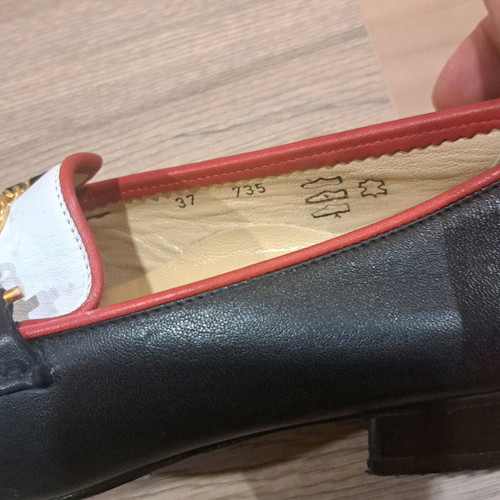 Brunate women's ballerinas like new, blue and red, size 37