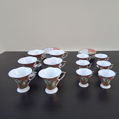Coffee Glasses Set 12 Pieces like new