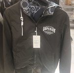 Men's spring jacket black thin reversible new