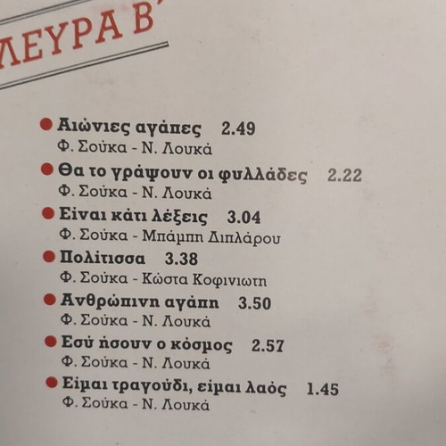 Leonidas Velis I Synantisi vinyl new, laiko