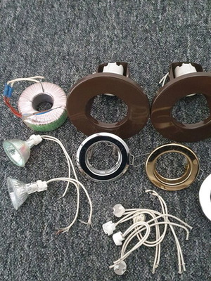 Electrical spotlights new, pack