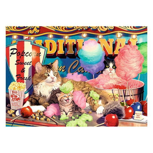 Puzzle 2 images kittens and puppies new, 2x500 pieces