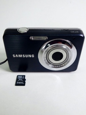 Samsung ST-30 ψηφιακή κάμερα μεταχειρισμένη, ελαττωματική, μπλε σκούρο