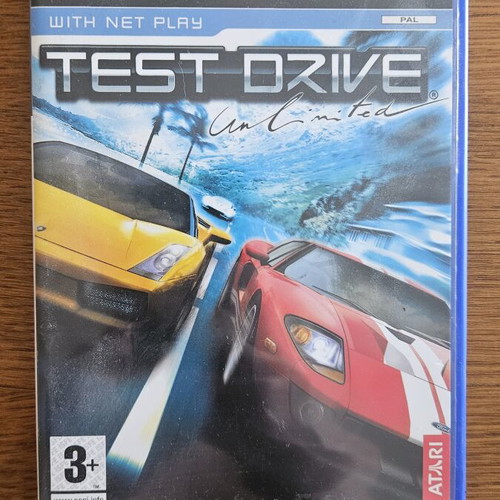 Test Drive Unlimited PS2 game used, Black Label edition