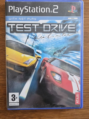 Test Drive Unlimited PS2 game used, Black Label edition