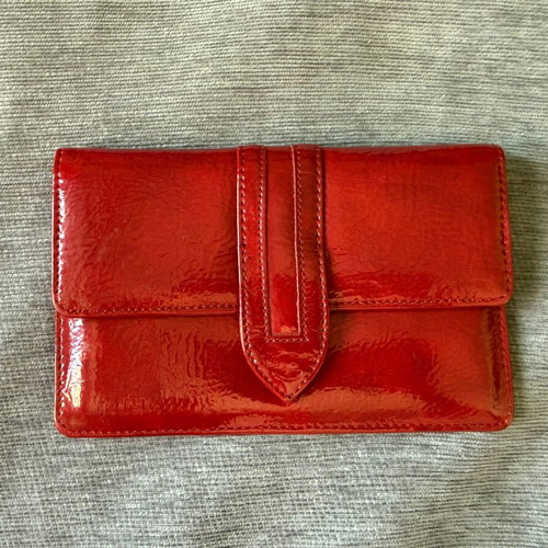 Cacharel Lipstick Red wallet with cardholder